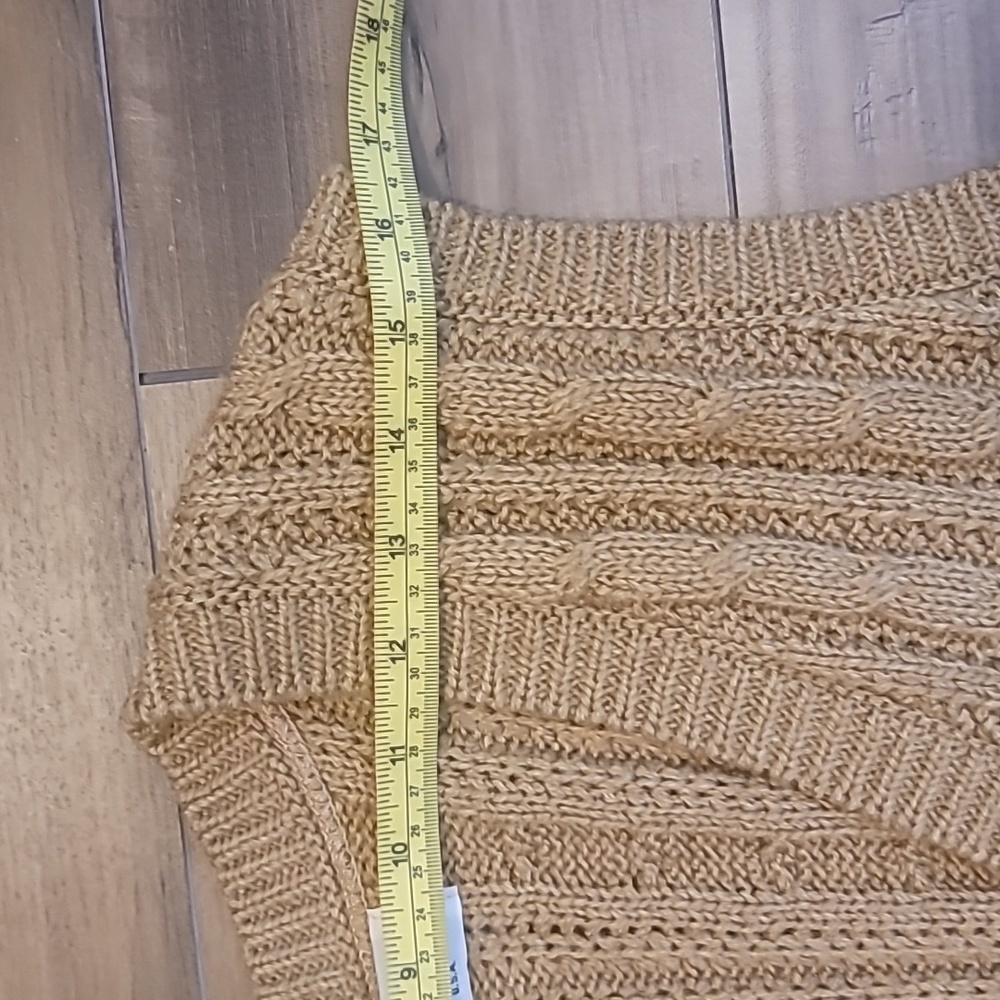 ALFRED DUNNER tan beige sweater vest L Grandpa Core vintage preppy collegiate - Picture 14 of 16